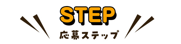 応募ステップ